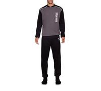 Pigiama Interlock Serafino Juventus, 100% Cotone, per Adulto, Unisex, Taglie dalla S alla 2XL, Prodotto Ufficiale