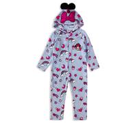 Pigiama intero Disney Minnie Mouse unicorno in pile bambina con cappuccio 4730