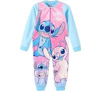Pigiama intero Stitch in pile bambina a da 2 a 8 anni