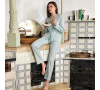 PIGIAMA JADEA IN CALDO COTONE APERTO DONNA COD.5230