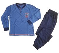 Pigiama Junior Ragazzo Cotone Jersey, Pantalone + Manica lunga. NAVIGARE B215560
