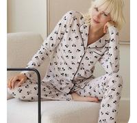 PIGIAMA LUNGO APERTO DONNA JADEA cod. 3298