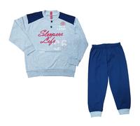 Pigiama lungo bimbo Primaverile mod. serafino Borlato 100% Cotone BIP BIP 2368