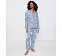 Pigiama lungo Boyfriend Fit Nero 44 (IT) - 40 (FR)
