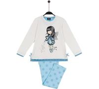 Pigiama Lungo Compatibile con Santoro Gorjuss Bubble Fairy Fata delle Bolle Ragazza Bambina 6 8 10 12 14 16 Anni + Omaggio Portachiavi Paillettes (14 anni)