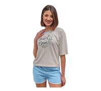 Pigiama Lungo/Corto Donna in Cotone Pyrex