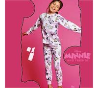 PIGIAMA LUNGO COTONE MINNIE BIMBA 3-10A DISNEY cod. DY50L1823