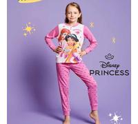 PIGIAMA LUNGO COTONE PRINCESS BIMBA 3-10A DISNEY cod. DY50A9814