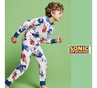 PIGIAMA LUNGO COTONE SONIC BIMBO 3-10A DISNEY cod. SC40G4810