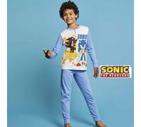 PIGIAMA LUNGO COTONE SONIC BIMBO 3-10A DISNEY cod. SC40G4812