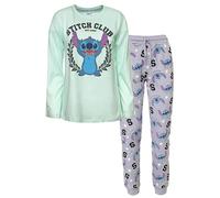 Disney Pigiama Lungo Donna Lilo e Stitch Maglia e Pantalone in Cotone 6258