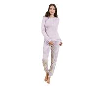 Pigiama lungo donna elegante viscosa giovanile serafino tasche Laura Biagiotti