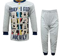 Pigiama Lungo in Puro Cotone Mickey Topolino Disney Art. WD16490