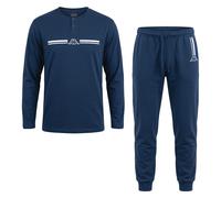 Kappa Pigiama Uomo Cotone Lungo 26100 Jeans – Cotone leggero estivo, manica lunga – XXL
