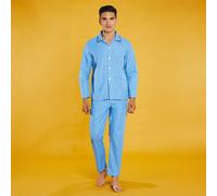 Pigiama maglia aperta Uomo 100% cotone Popeline Nazareno Gabrielli 0101/0111