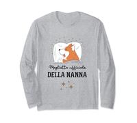 Pigiama maglietta della nanna - Camicia da notte cane corgi Maglia a Manica
