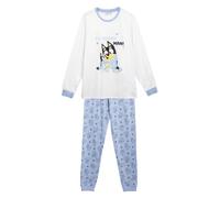 Pigiama Manica Lunga Single Jersey Bluey BLU - S | MASCHIO CERDà