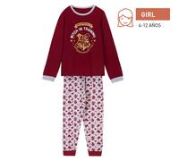 Pigiama Manica Lunga Single Jersey Harry Potter ROSSO SCURO - 6 Anni | FEMMINA
