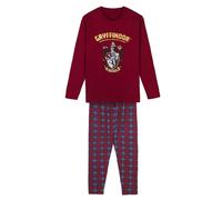 Pigiama Manica Lunga Single Jersey Harry Potter ROSSO SCURO - S | FEMMINA CERDà