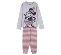 Pigiama Manica Lunga Single Jersey Minnie GRIGIO - 7 Anni | FEMMINA CERDà