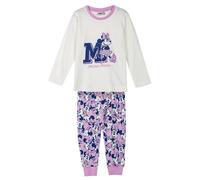 Pigiama Manica Lunga Single Jersey Minnie ROSA - 5 Anni | FEMMINA CERDà