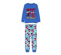 Pigiama Manica Lunga Single Jersey Spidey BLU - 4 Anni | MASCHIO CERDà