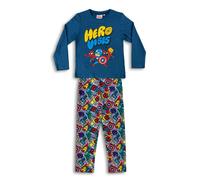 Pigiama Marvel Avengers lungo ufficiale maniche lunghe in cotone bambino 4590