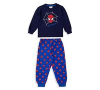 Pigiama Marvel Spiderman Lungo Ufficiale Maniche Lunghe in Cotone Bambino 5571