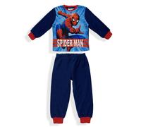 Pigiama Marvel Spiderman lungo ufficiale maniche lunghe in pile bambino 5955