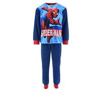 Pigiama Marvel Spiderman Lungo Ufficiale Maniche Lunghe in Pile Bambino 5955