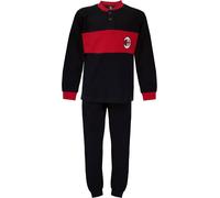 PIGIAMA MILAN CALDO COTONE ADULTO RAGAZZO BIMBO PRODOTTO UFFICIALE