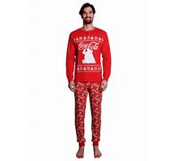 PIGIAMA NATALE COCA COLA HIM E HER UOMO DISNEY cod. CCZ1693