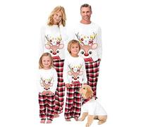 Pigiama Natale Famiglia 2024 Set Pigiama Natalizio Abbinato Alla Famiglia Pigiama Invernale In Caldo Cotone Pigiama Natalizio Per Famiglia Tutta La Famiglia Manica Lunga Pigiama Due Pezzi Invernale2