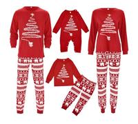 Pigiama Natale Famiglia Felpato Pigiama In Cotone Felpato Pigiama Mamma E Figlia Pigiama Uomo Natalizio Pigiama Natale Bambino Matching Pajamas Pigiami Natalizi Caldo Cotone