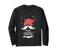 Pigiama Natalizio Abbinato per Natale in Famiglia o Gnomo re Maglia a Manica