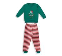 Pigiama natalizio bambino lungo bimbo Elfo Natale caldo cotone Oronero 5777