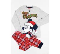 Pigiama natalizio da bambino in cotone interlock Mickey Mouse
