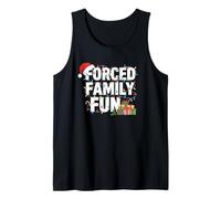 Pigiama Natalizio Divertente per la Famiglia forzata Canotta