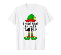 Pigiama Natalizio Elf I'm Not Short I'm Just A Tall Elf Maglietta