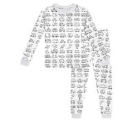 Pigiama natalizio per bambini fai da te dipinto a mano girocollo manica lunga pantaloni pigiama set per bambini gioco creativo abbigliamento per la casa abbigliamento da notte morbido pigiama festivo