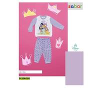 Pigiama neonaata lungo in cotone estivo DY32K4150 PRINCESS