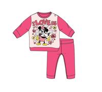 Pigiama neonata lungo in cotone estivo con stampa Minnie 4248