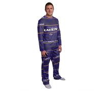 Pigiama NFL Baltimore Ravens Ugly Sweater 2 Pezzi Natale