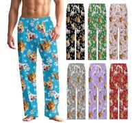 Pigiama pantaloni personalizzati con foto, pigiama per cani e gatti, per uomini e donne, regali personalizzati per amanti degli animali domestici, Design 2, S/5XL