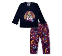 Pigiama Paw Patrol lungo in pile per bambina maniche lunghe 6234
