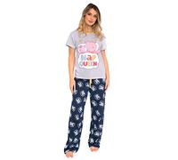 Pigiama Peppa Pig Donna Mamma Pig Grigio S