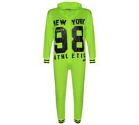 Pigiama Per Bambina New York 98 Con Stampa Costume A2Z Onesie Intero