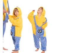 Pigiama per bambini Kigurumi intero costume da Minion giallo 115-125