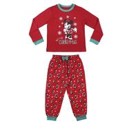 Pigiama Per bambini Mickey Mouse Rosso [6 Anni]
