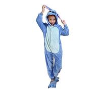 Pigiama per bambini Punto Inizio di buon auspicio Costume Cosplay Animali Pigiama per la casa Pigiama Pigiama Kigurumi, blu, 95 (altura 103-115 cm)